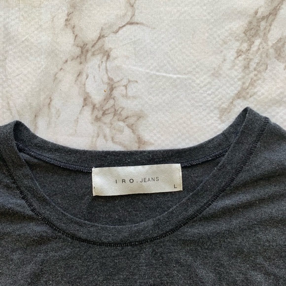 IRO Gray 'Loyce' Sleeveless Jersey Knit Maxi Dress - Picture 5 of 6